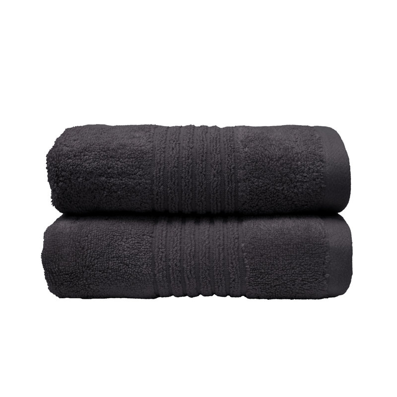 Ultrasoft Sustainable Bamboo Bath Towel Set, Grey