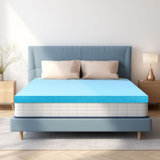 Medium Soft Gel Memory Foam Mattress Topper