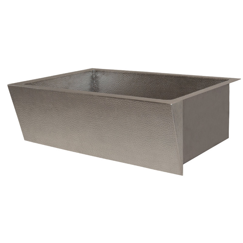 Évier de cuisine L 33 po x l 22 po, Nickel brossé