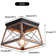 Demetrious 1-Light 25cm Flush Mount
