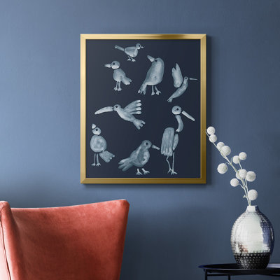 Toile encadrée de qualité supérieure Flock II - prête à être accrochée