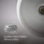 Lavabo de salle de bain circulaire en céramique Compass®-1718860