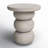 Gakona Whitewashed Mango Wood End Table