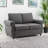 Siofra 57.5" Pull Out Sofa Bed Loveseat Sleeper with Twin Size Memory Mattress for Living Room Spaces-566779924