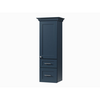 Disar 15'' Counter Top Tall Bathroom Cabinet With Drawer