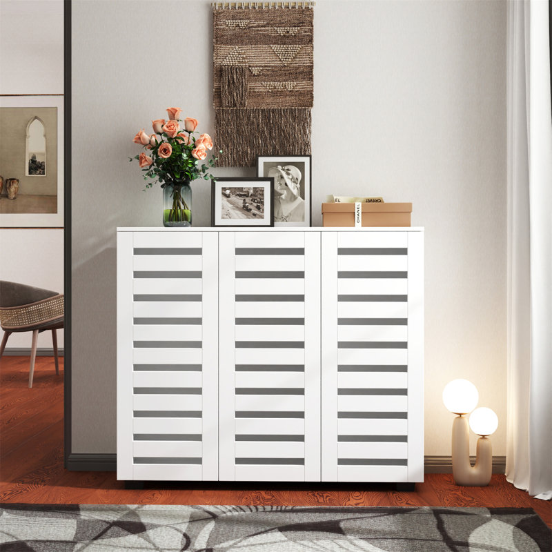 Shoe Cabinet, White