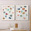 «Lollipop Garden I», ensemble de 2 peintures sur toile encadrées-1269349641-1269349646