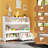 Toy Storge & Organizer Bookshelf With  Cubbies and  2 Movable Drawers, 2 Tier-409696513