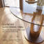 Table bistro 35 "en verre