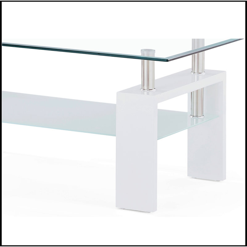 Zuma End Table, White