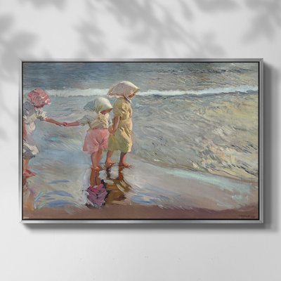Après le bain (Saliendo del bana), 1915 - Joaquin Sorolla, toile tendue avec châssis