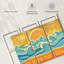 Ensemble de 3 pièces Go With The Flow, typographie sur toile par Retro Revival-244674908