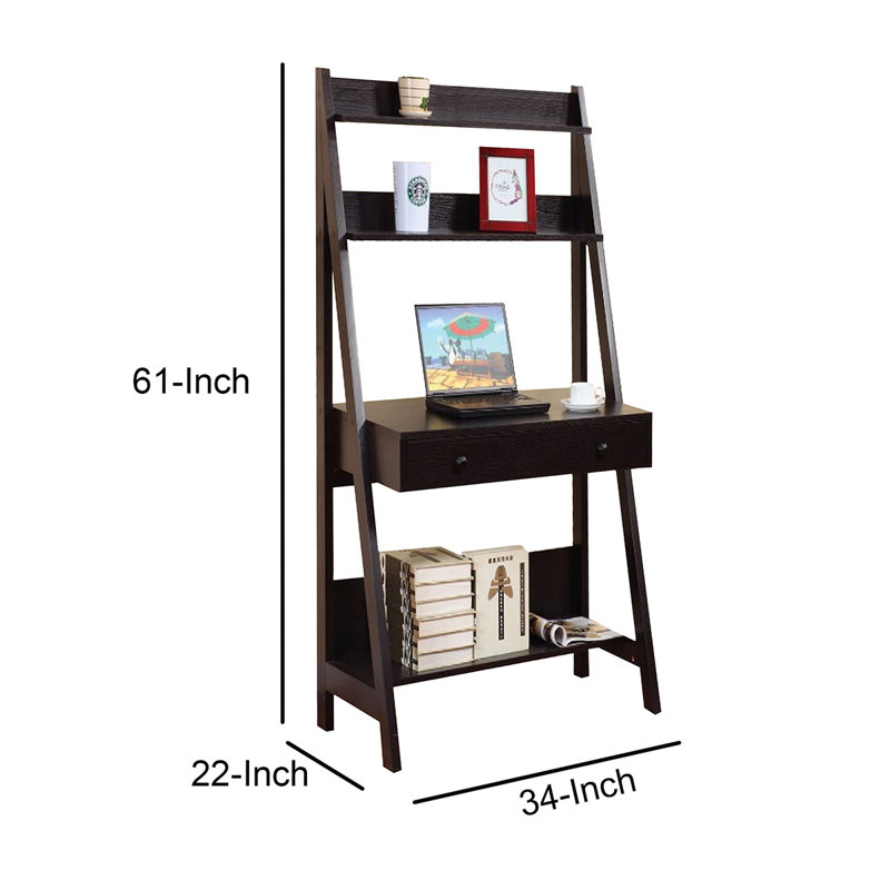 Bureau échelle échelle de style contemporain