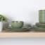 Gibson Home Queenslane 12 Piece Stoneware Matte Dinnerware Set - Matte Blue-98537340