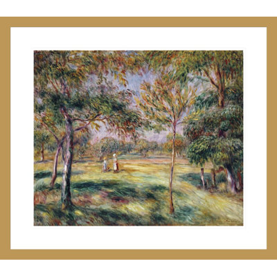 «The Glade» par Pierre-Auguste Renoir, impression giclée encadrée