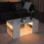 Table basse Amillia avec lumière DEL contrôlée par application intelligente-476782324