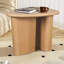 Table d'appoint de table fuselée (bois naturel)