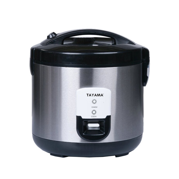 tayama automatic rice cooker & food steamer 8 cup