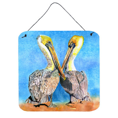 Pelican Painting Print Plaque