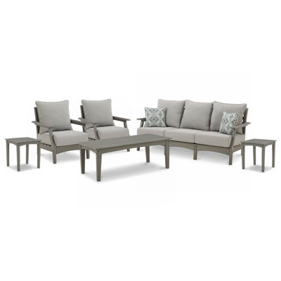 Visola 6 Piece Sofa Seating Group with Cushions -  Signature Design by Ashley, PKG014649