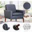 Fauteuil d'appoint rembourré Cristyle-1865484410
