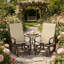 Ensemble de 2 chaises longues confortables