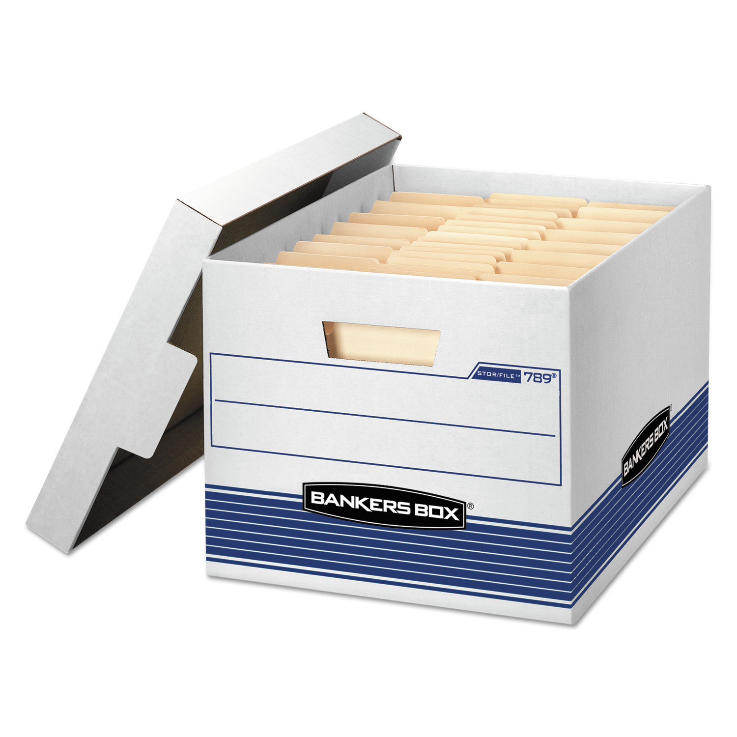 Bankers Box® Quick/Stor Lock Lid File Box, Letter/Legal, 12 x 15-1/4 x 10-1/4, WE/BE, 12/Ctn & Reviews | Wayfair