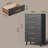 Jakyria 43' H 5-Drawer Tall Dresser-727794326