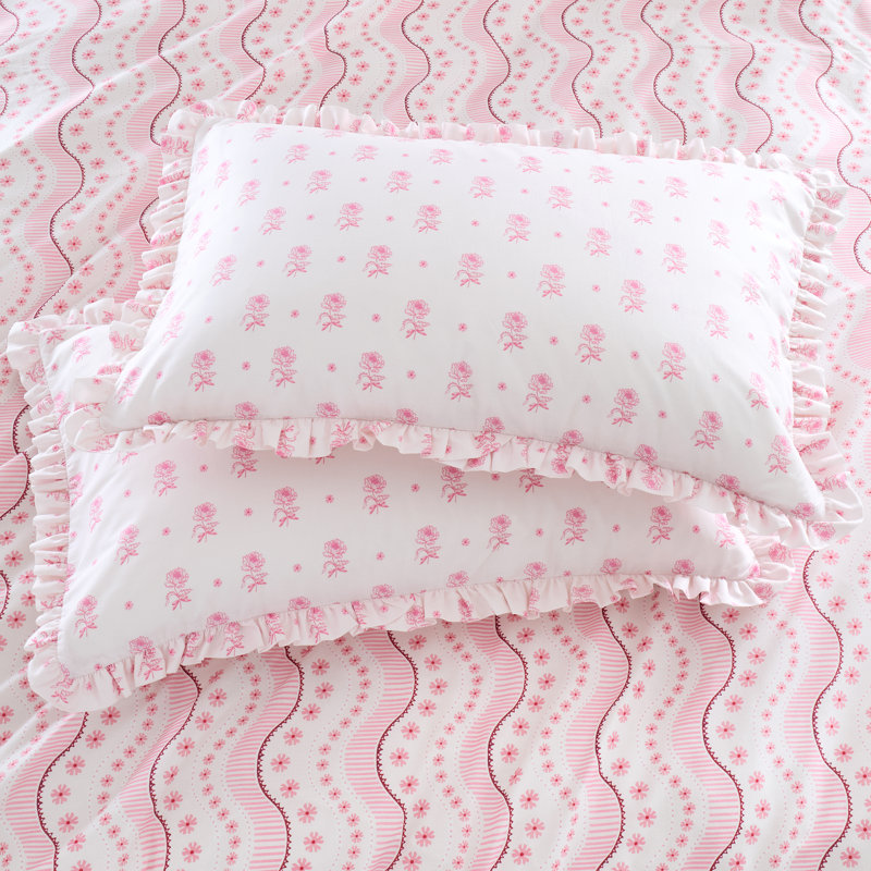 Spitalfield Bunches Cotton Pillowcase Pair