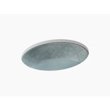 Caravan® Nepal Caxton® Vitreous China Oval Undermount Bathroom Sink