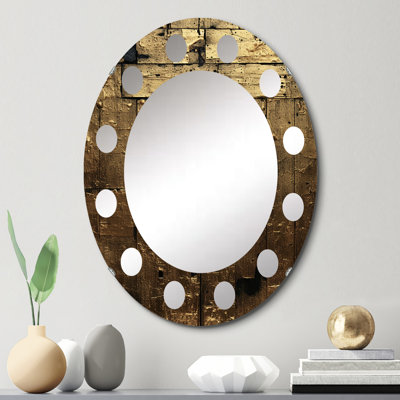 Lenecka - Miroir mural moderne ovale