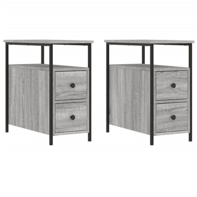 Nedlands 30cm W Manufactured Wood Bedside Table