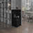 Corner Bar Cabinet With Eight Wine Bottle Cubbies And Double Door, Liquor Cabinet, Storage Cabinet-892696425