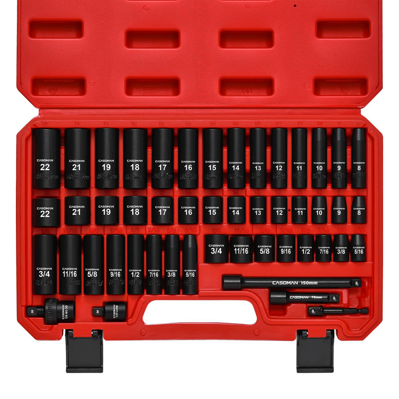 3/8" Drive Impact Socket Set