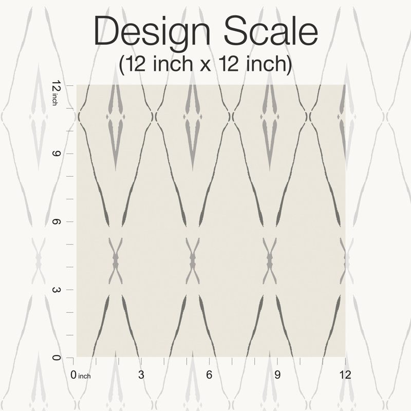 Artifact Silhouettes Geometric Wallpaper Double Roll, Savanna