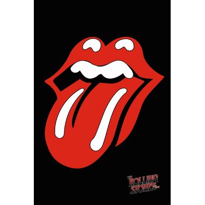 The Rolling Stones Tongue 50 Year Anniversary Music Sticky Fingers 1971 - Graphic Art Print on Paper -  Buy Art For Less, POST RSTON