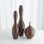 Ribbed Handmade Ceramic Floor Vase-1293878355