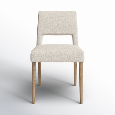 Ermine Genuine Leather Dining Chair