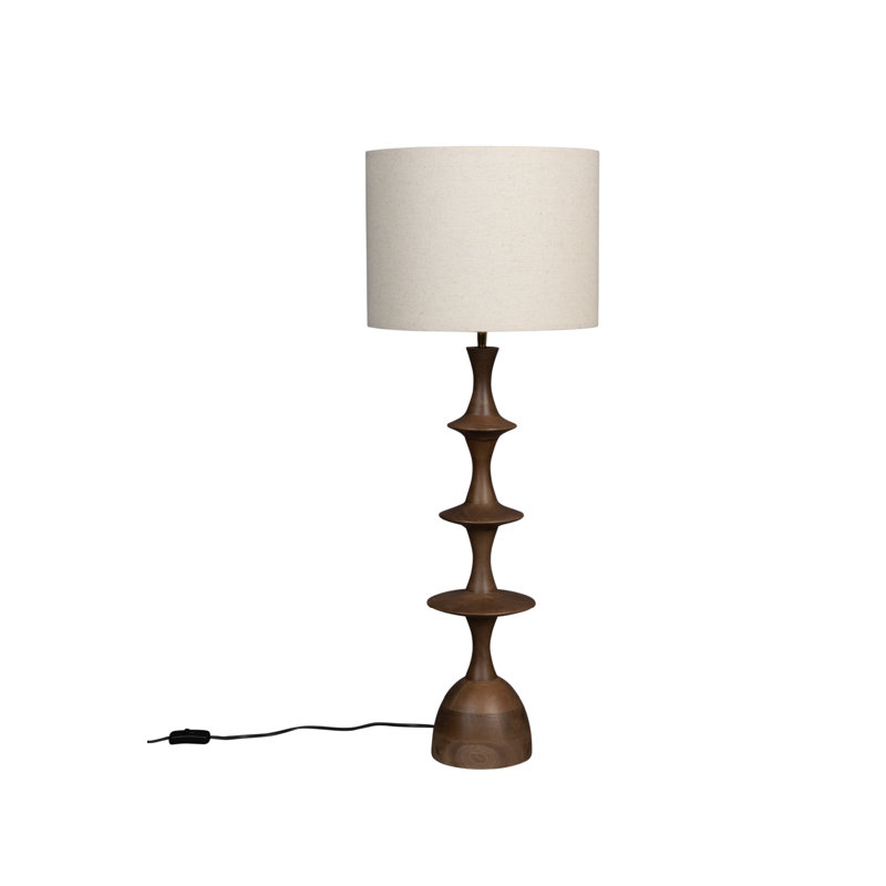 Cath Solid Wood Table Lamp