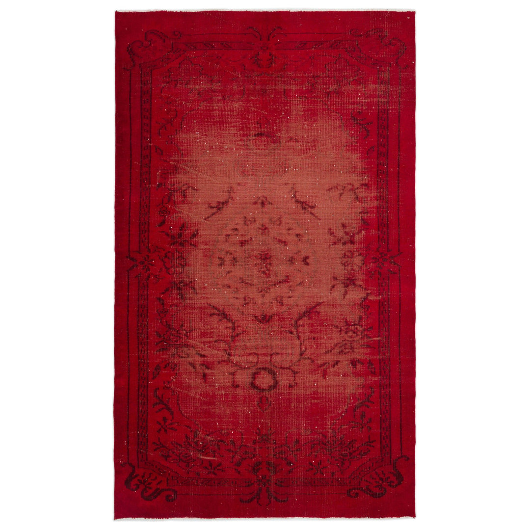 Round Lowall Hand Knotted Area Rug