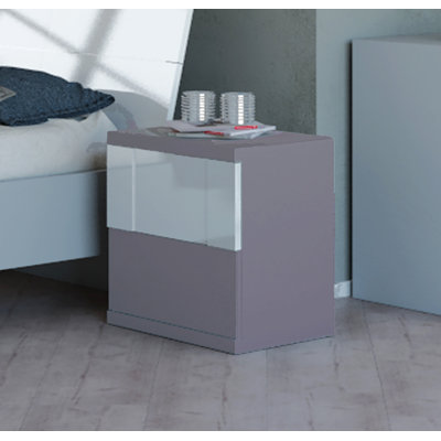 Columbia 60cm W Manufactured Wood Bedside Table