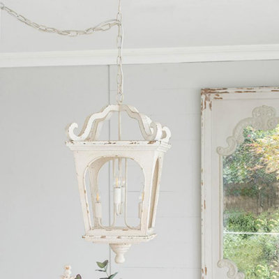 Suspended luminaire with adjustable chain