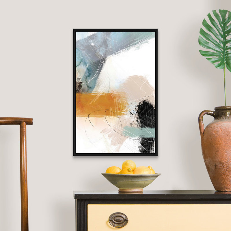 Reproduction d’art sur toile, "blush no. 2" par Louis Duncan-he, H 26 po x l 18 po x P 1,75 po, Toile avec cadre noir