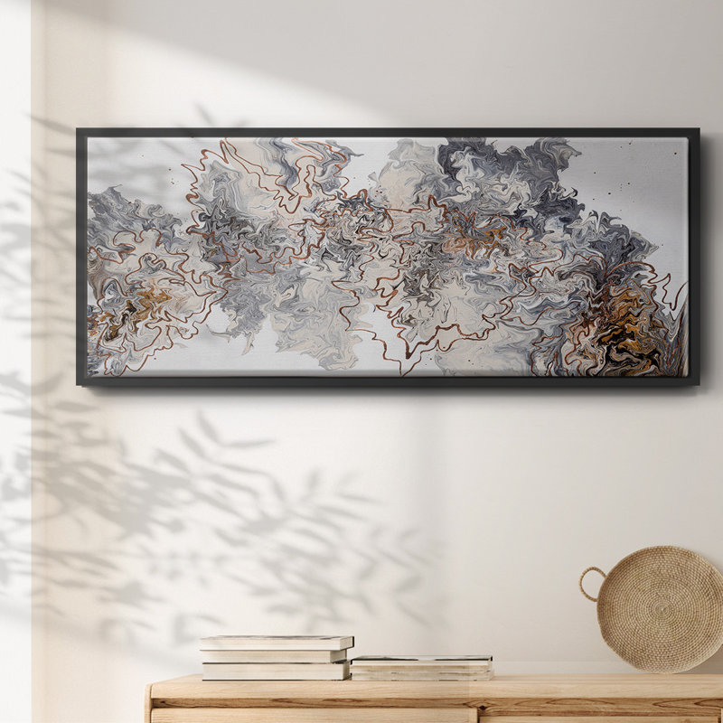 Stay on the Trail - Toile encadrée, H 8 po x l 20 po