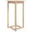 Bar Table White 23.6"X23.6"X43.3" Solid Wood Pine-809752481