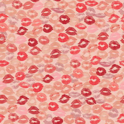 Kiss Me Lipstick Kisses Wallpaper