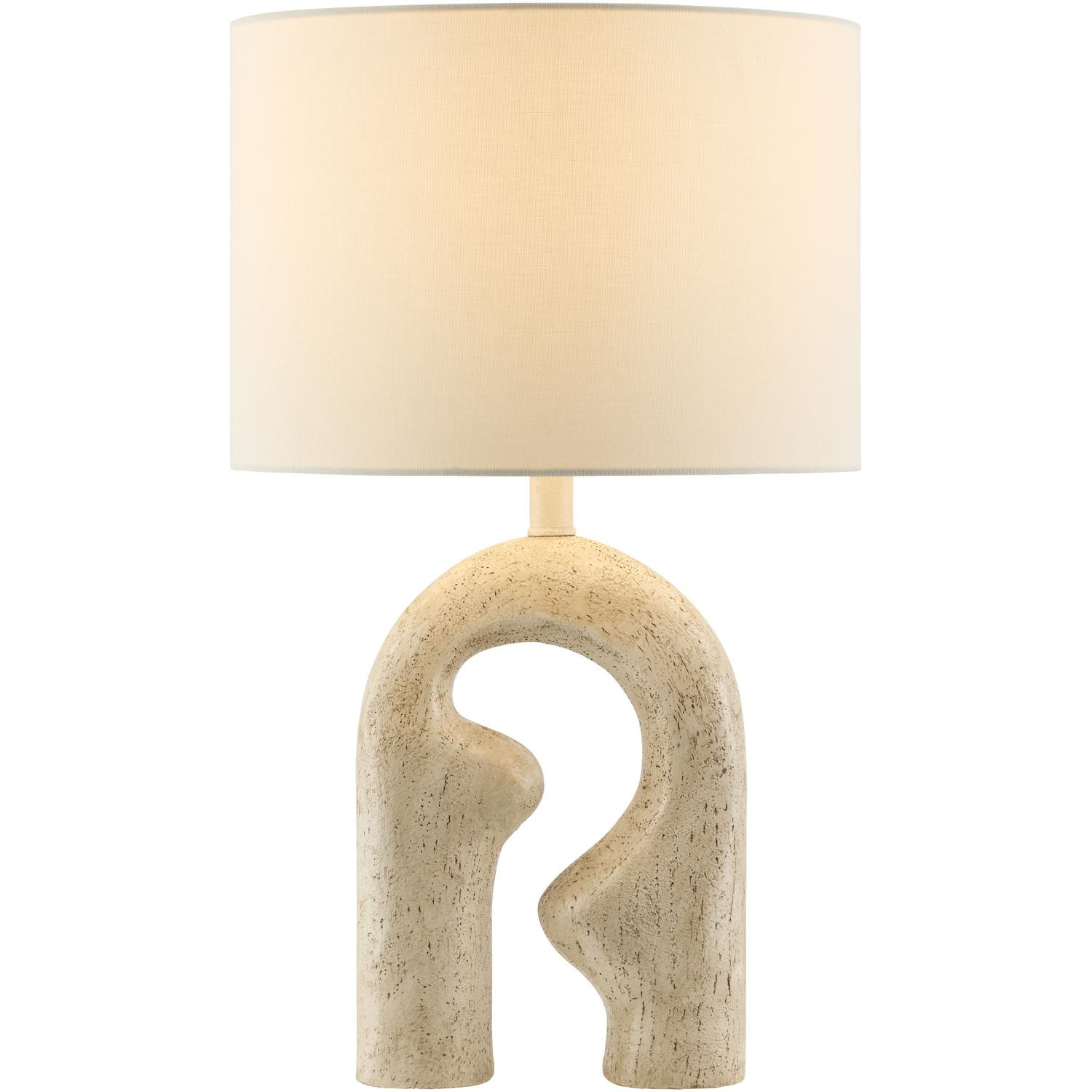 Jordie Table Lamp, Cream
