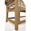 Emilee Solid Wood Teak Outdoor Bench