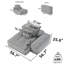 Canapé modulaire surdimensionné Modern-899977371
