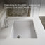 Armoire de salle de bain murale Maxstow avec lavabo et plateau en quartz-124966505-107896211